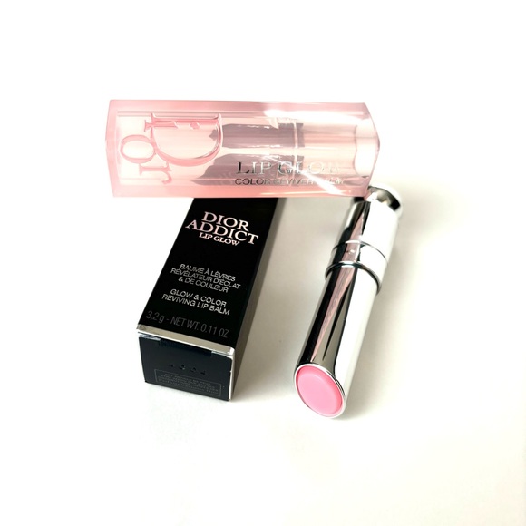 Dior Addict Lip Glow Color Awakening hydrating Lip Balm #001 Pink - NIB - Picture 3 of 3